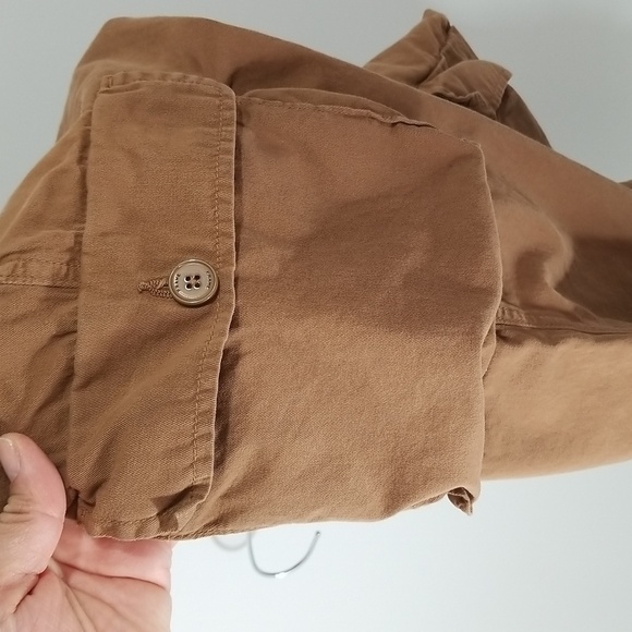 {Frame} Women's Brown Relaxed Fit Utility Pants - Picture 11 of 13